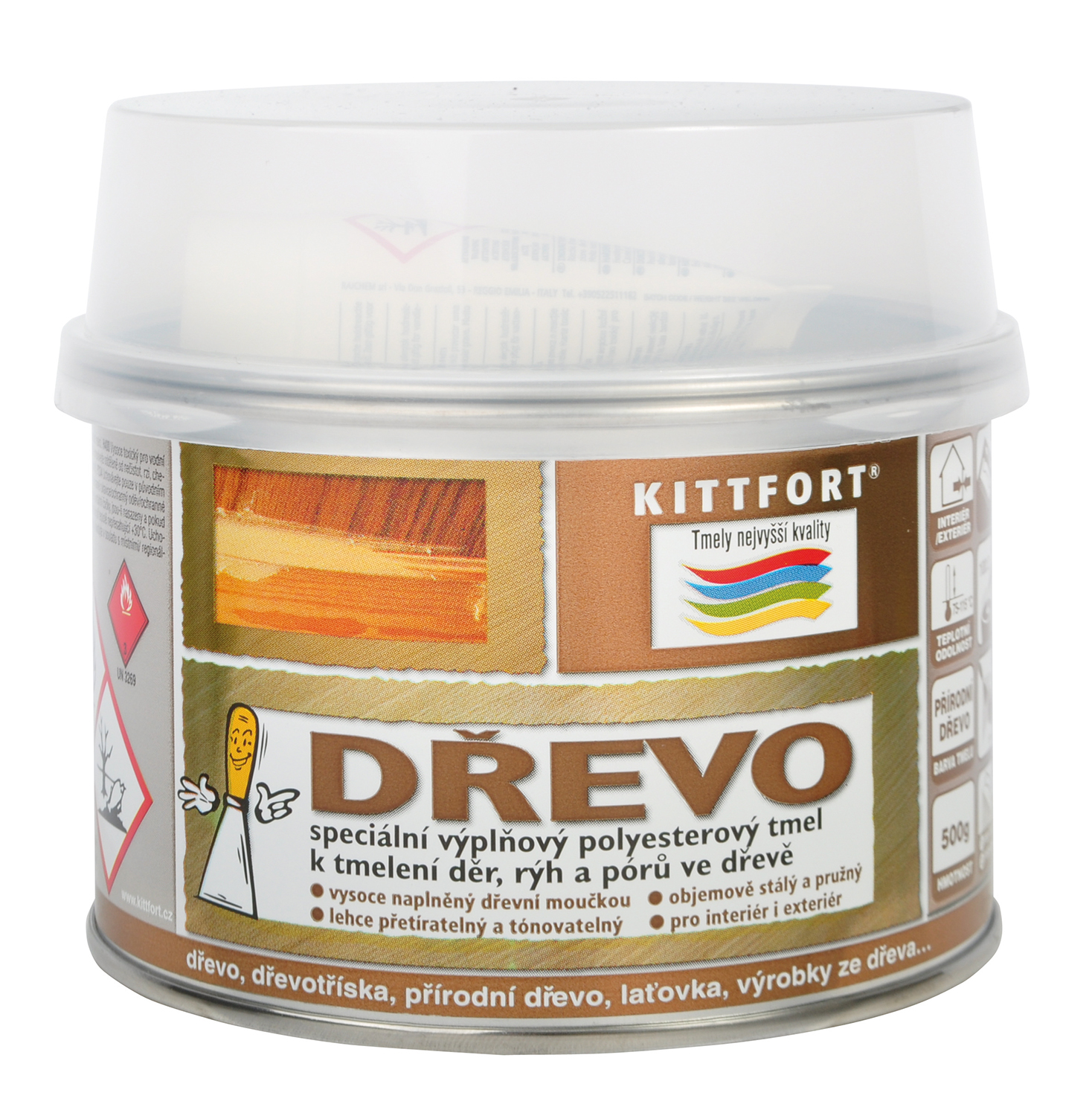 Dřevo® Polyester filler kittfort.cz