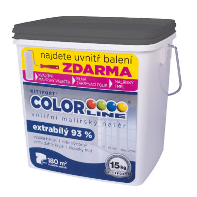 Colorline Extrabílý 15kg+akce