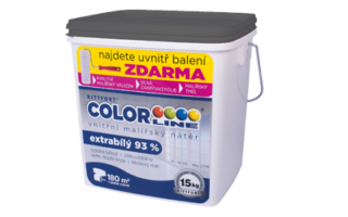 COLORLINE® – extrabílý malířský nátěr 93% bělost