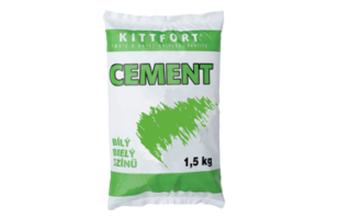 Cement biely