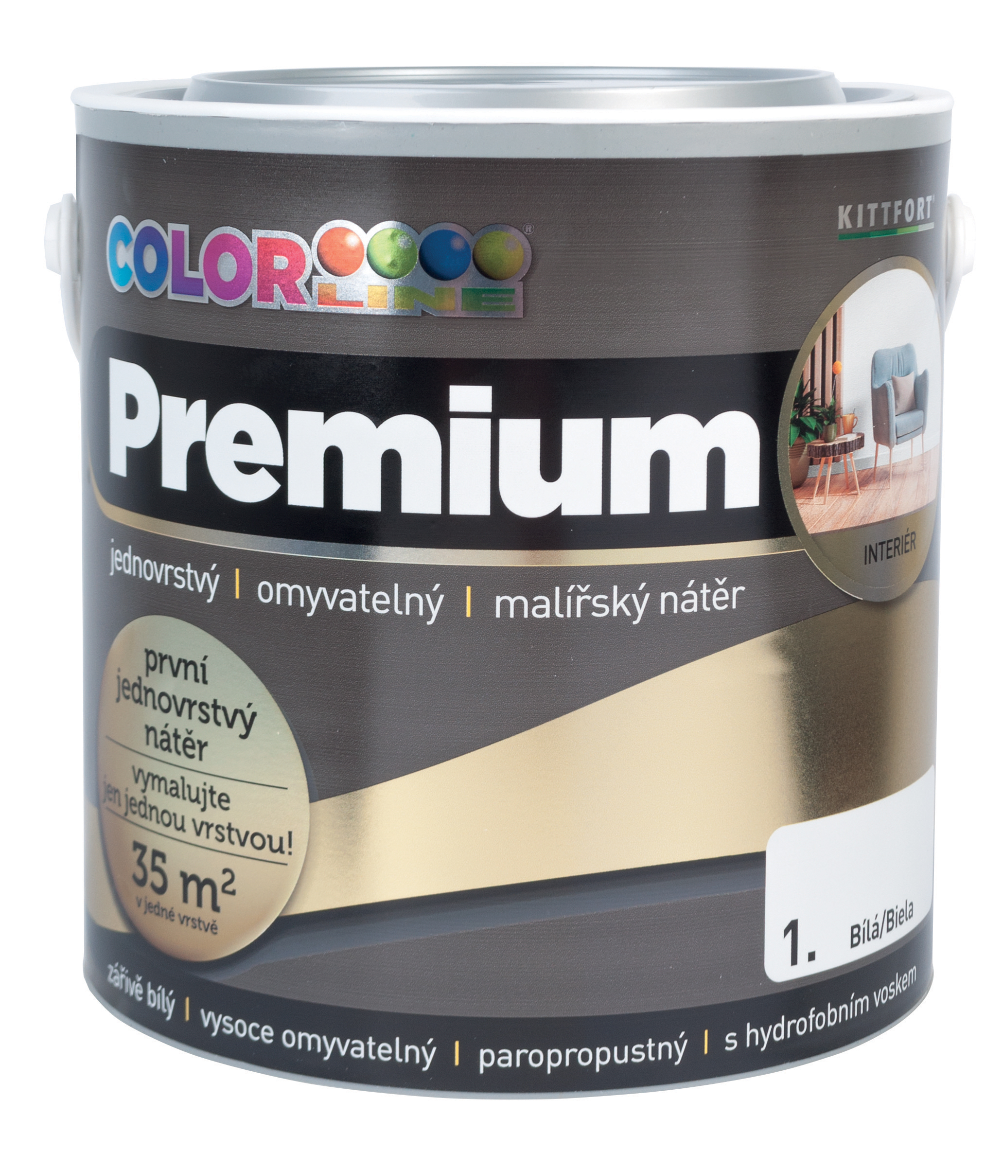 COLORLINE® Premium washable white wall paint