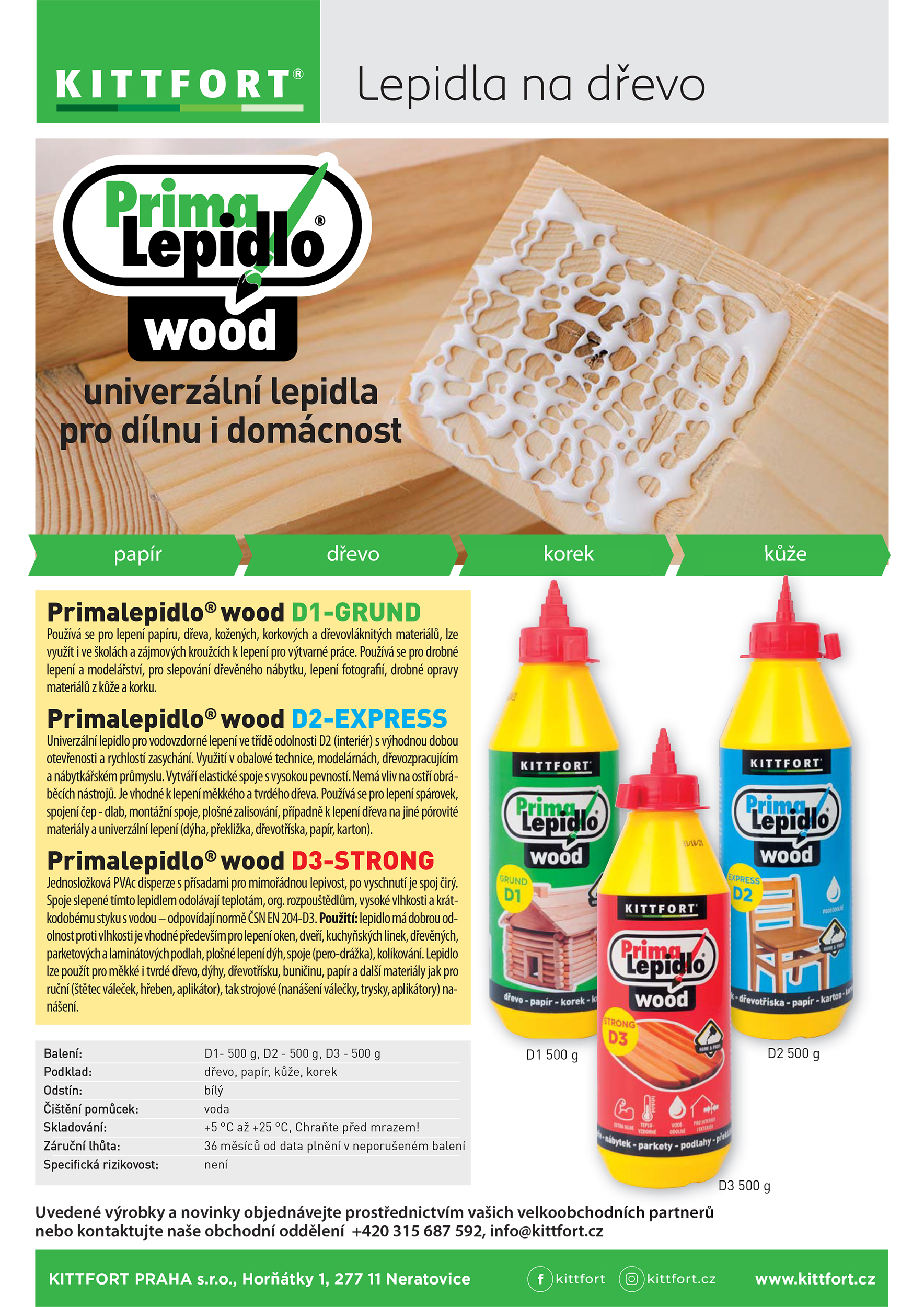 Leták Primalepidlo Wood