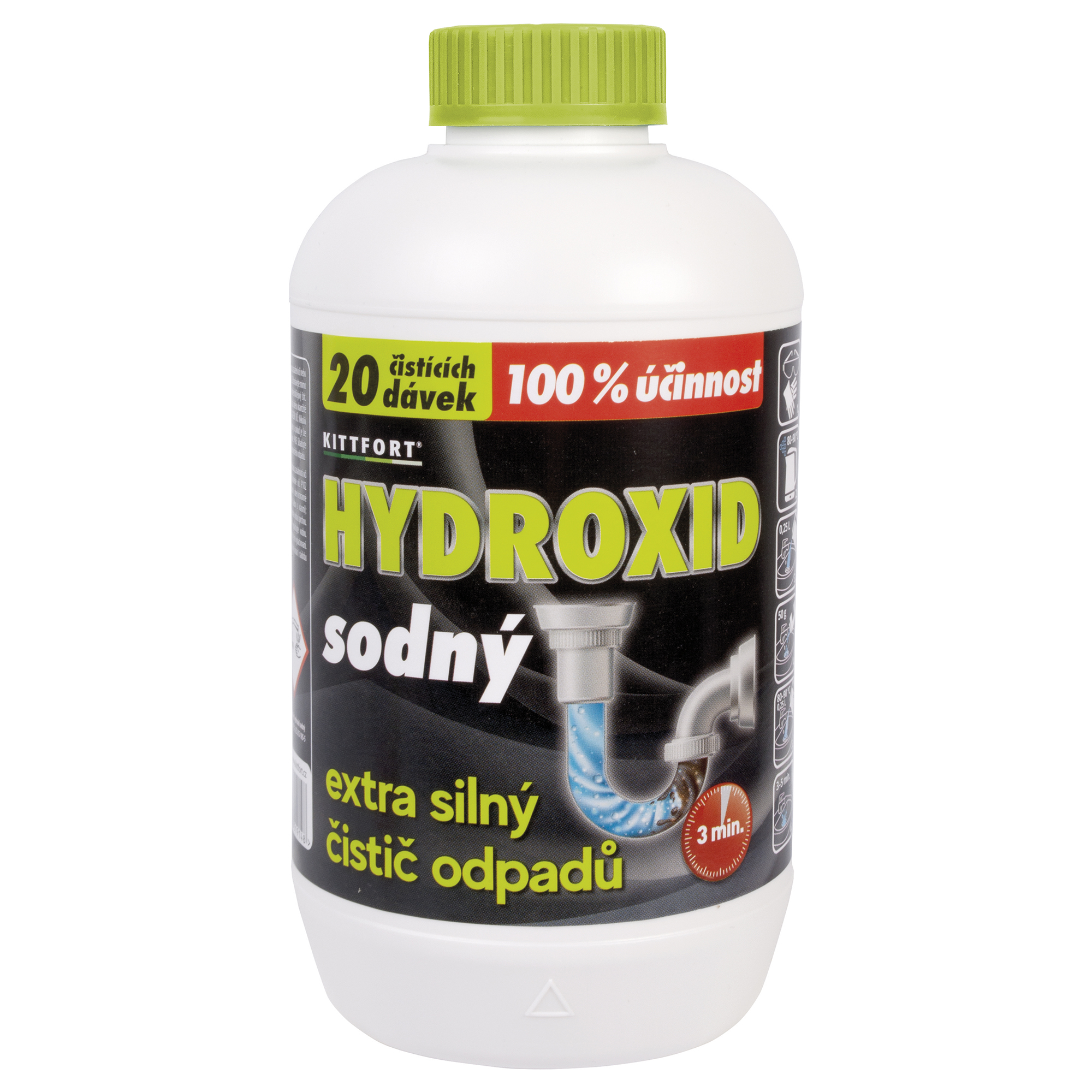 Hydroxid sodný perle