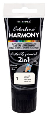 Colorline Harmony falfesték 01 hófehér 40ml tubus