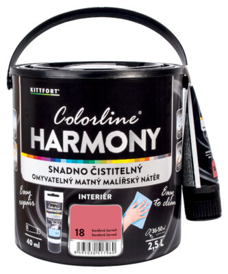 Colorline HARMONY 18 korálová červeň 2500 ml