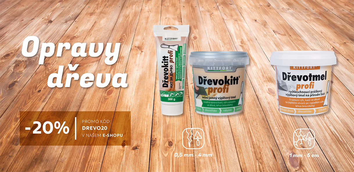 Dřevokitt a Dřevotmel