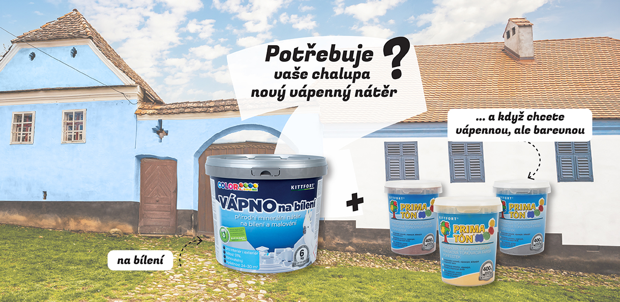 Vápno na bílení+Primatón