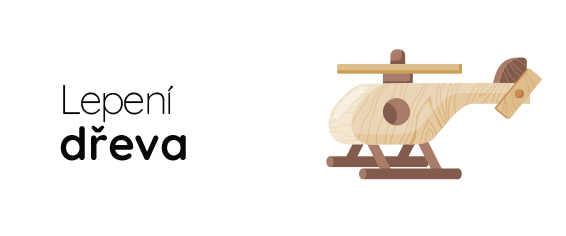 Lepení dřeva