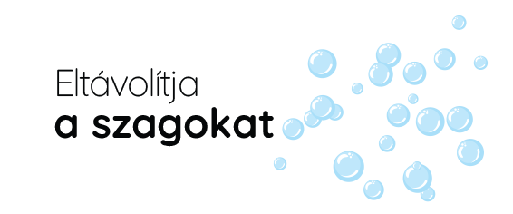 Eltávolítja a szagokat