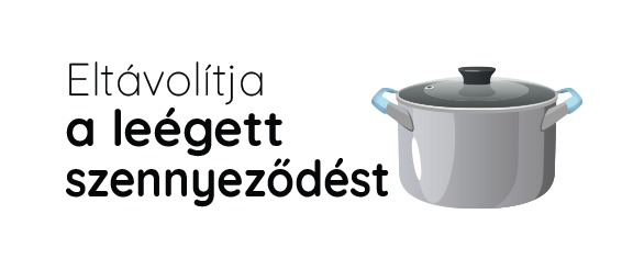 Eltávolítja a leégett szennyeződést