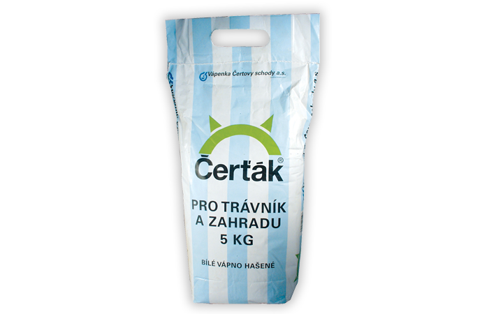 Vápno Čerťák pro zahradu