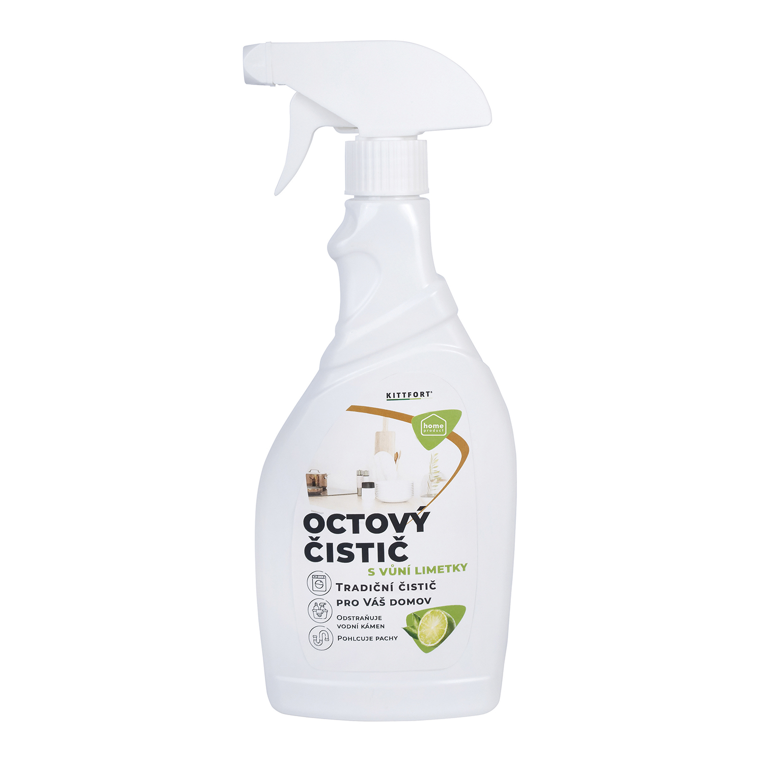 Octový čistič s vůní limetky Octový čistič s vůní limetky
