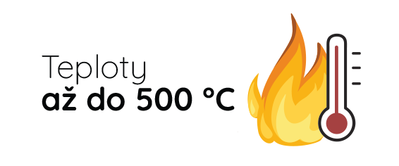 Odolnost do 500 °C