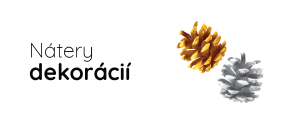Nátery dekoracií