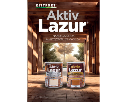 AktivLazur vastaglazúr+Aktivlazur vékonylazúr kínáló füzet