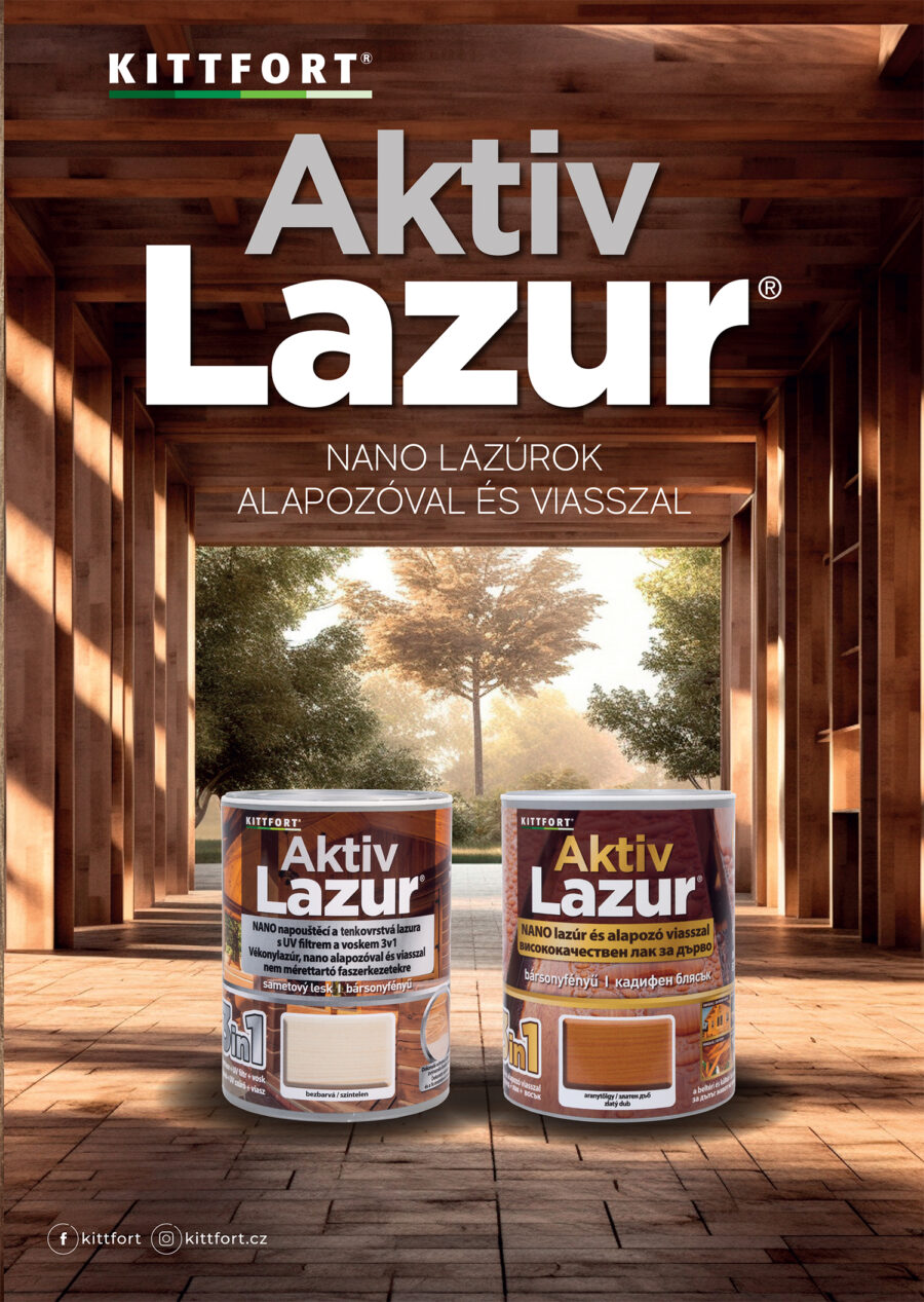 AktivLazur vastaglazúr+Aktivlazur vékonylazúr kínáló füzet