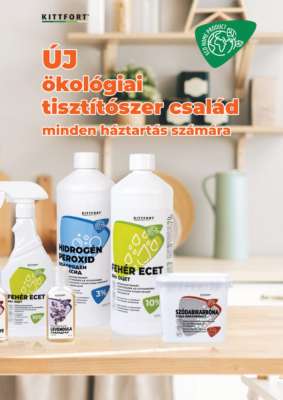 Eco Home Környezetbarát tisztítószer készlet kínáló füzet
