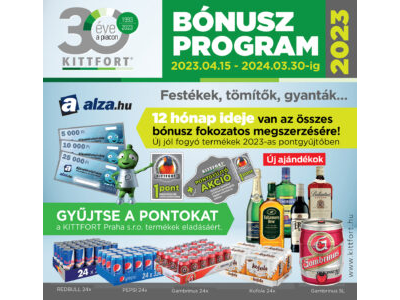 Bónusz program 2023