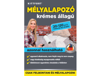 MÉLYALAPOZÓ krémes állagú