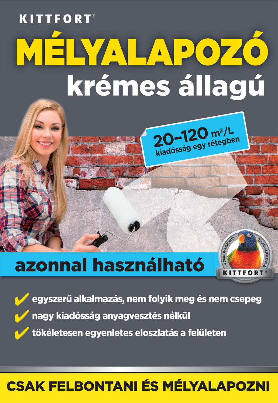 MÉLYALAPOZÓ krémes állagú