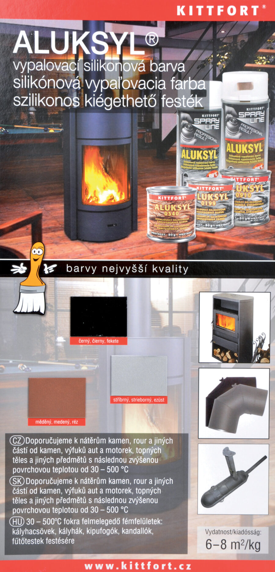 Aluksyl® High temperature resistant paint