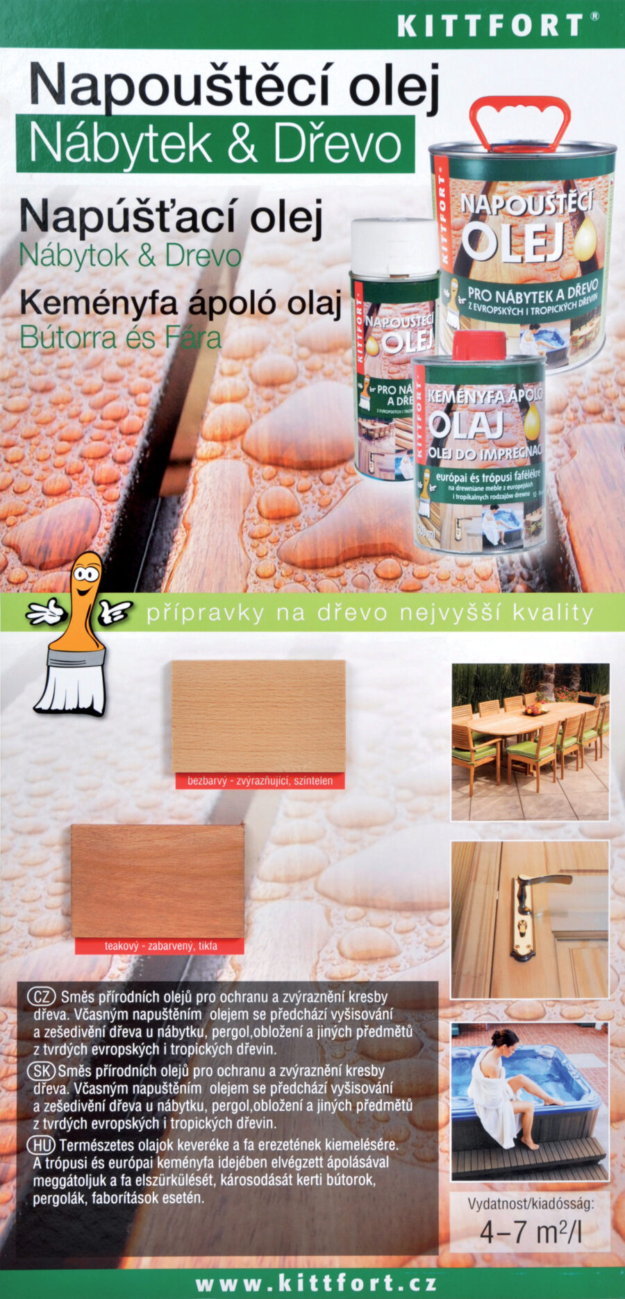 Natural oil penetrant