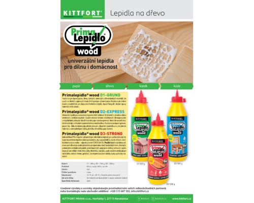 Leták Primalepidlo Wood
