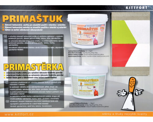 Мазилка PRIMASTĚRKA + Мазилка PRIMAŠTUK