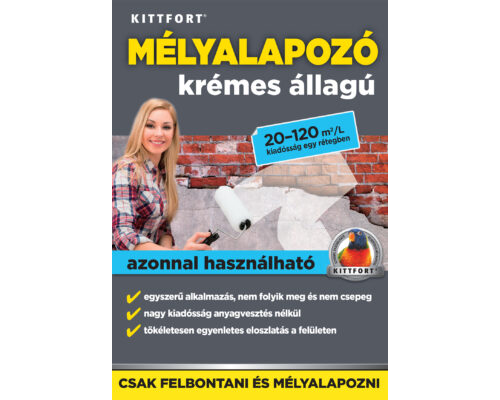 MÉLYALAPOZÓ krémes állagú