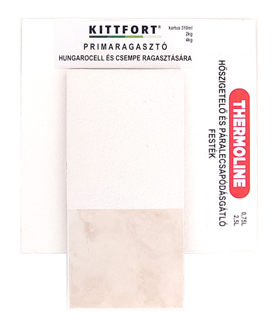 Primaragasztó + Thermoline minta